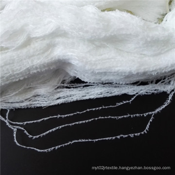 New style warm soft knit lamb chunky 100%nylon small feather fancy yarn for knitting lamb fabric